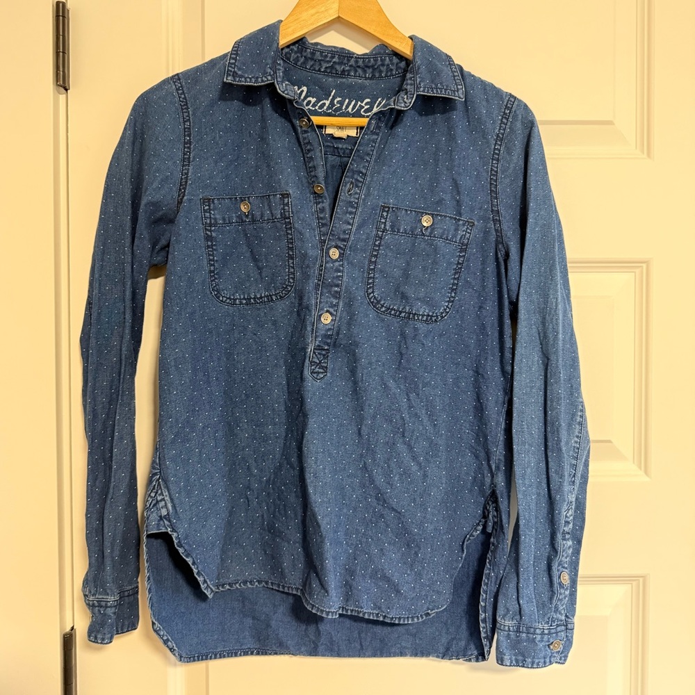 Madewell 100% Cotton Pullover Shirt